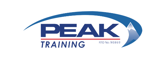 PEAK Training logo blue